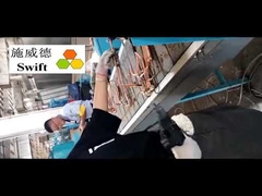 Ręczna, zasilana nylonowa zaciskarka do opasek kablowych 0.8S Sterowanie jednym przyciskiem