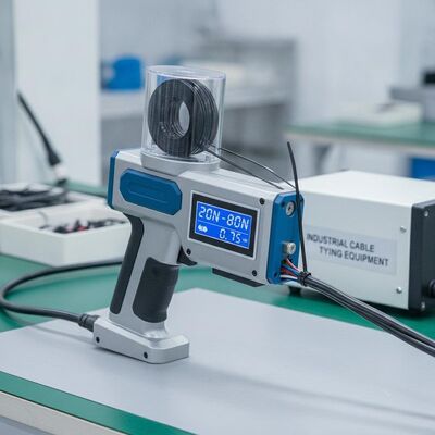 kupować 20N 80N regulowana szczelność wiązki automatyczne narzędzie do zawiązywania zamków błyskawicznych szybka prędkość działania 0,7S sprzęt do wiązania kabli dla przemysłu online manufacture