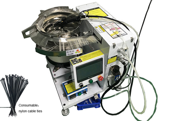 kupować SWT25080H AC220V Automatyczne narzędzie do opasek kablowych do montażu wiązek kablowych online manufacture