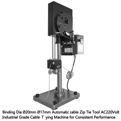 Narzędzie do zaciskania opasek Ø20mm Ø17mm Automatyczne narzędzie do zaciskania opasek kablowych AC220Volt, przemysłowe, do stałej wydajności