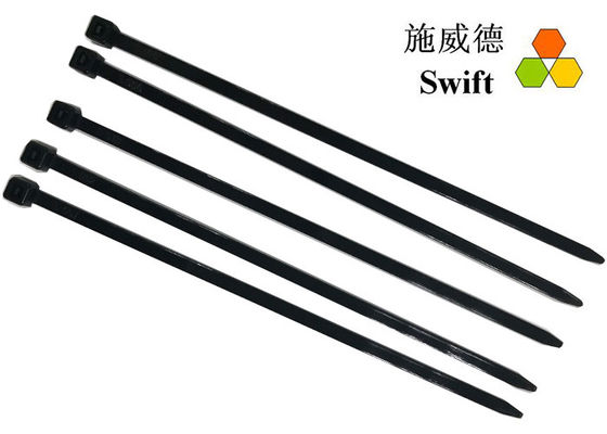 Żaroodporne nylonowe opaski kablowe 80 ℃ UL94V2 100 mm